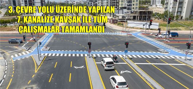 Büyükşehir’in 3. çevre yolu yenileme ve düzenleme çalışması tamamlandı
