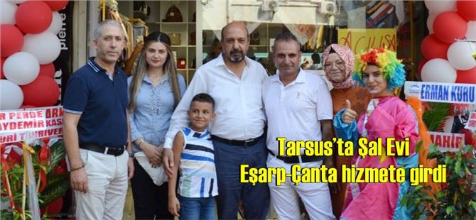 Tarsus’ta Şal Evi Eşarp-Çanta hizmete girdi