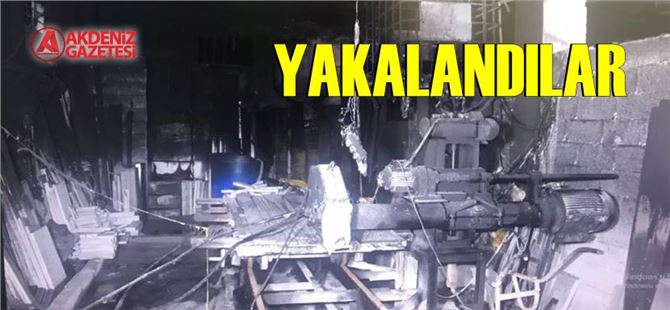 Tarsus’ta işyeri kundaklayan şahıslar Jandarma tarafından yakalandı