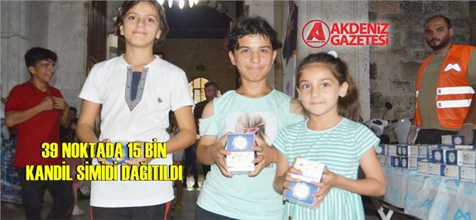 Mevlit Kandili’nde simitler yine Mersin Büyükşehir’den