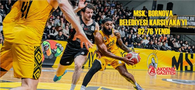 MSK Basketbol Ekibi, Karşıkaya’yı İzmir’e Mağlup Gönderdi