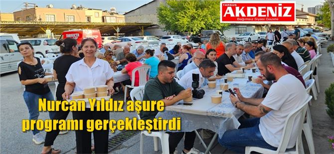 Nurcan Yıldız aşure programı gerçekleştirdi