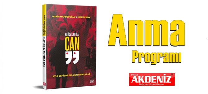 Tarsus Kent Konseyi’nde anma programı