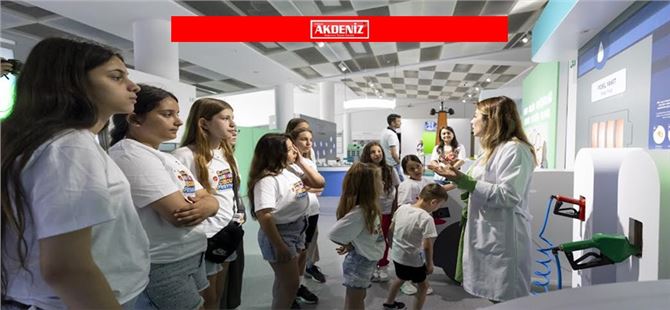 23 Nisan Çocukları Mercan 100. Yıl İklim ve Çevre Bilim Merkezi’nde