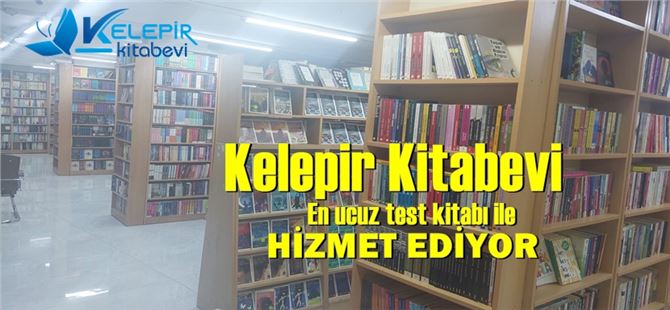Kelepir Kitabevi en ucuz test kitabı ile hizmet ediyor