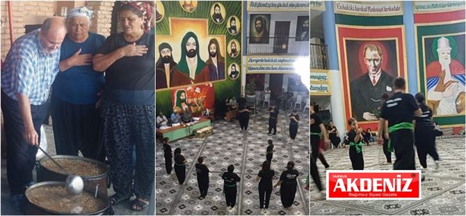 Yenice Sıdkı Baba Cemevi’nde Aşure Lokması Yenildi