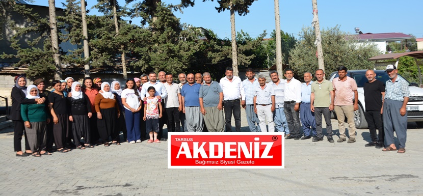 Tarsus CHP’den Kırsal Mahalle Ziyaretleri