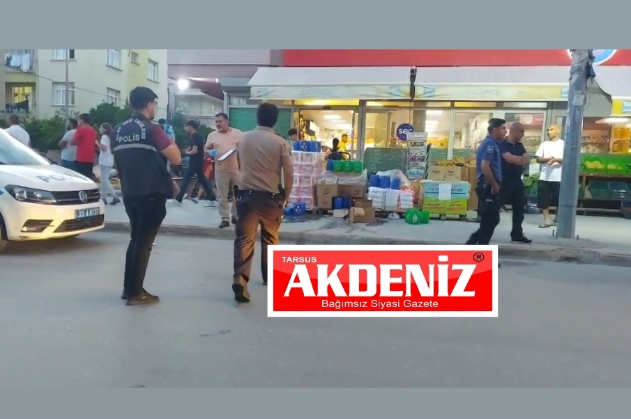 Tarsus'ta silahlı kavga 