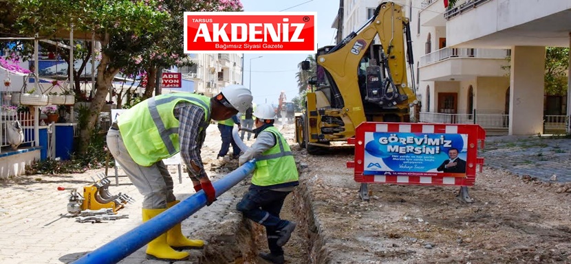 MESKİ, Yapraklıkoy Mevkiinin İçme Suyu Hattını Yeniledi