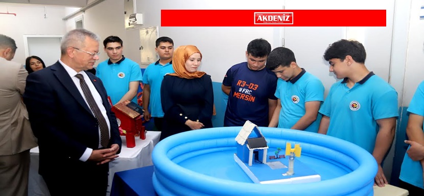 ‘Üreten Gençlik Proje ve Ürün Sergisi’, Mersin OSB’de açıldı