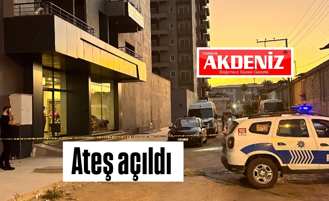 Tarsus'ta park halindeki araca ateş açıldı!