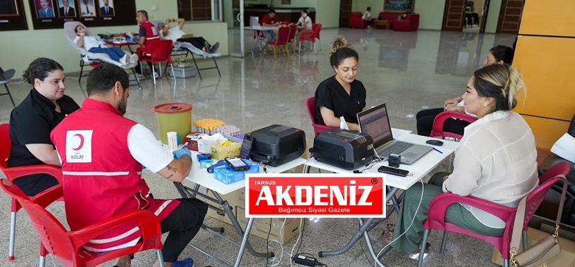 Tarsus Belediyesi’nden Orak Hücre Anemisine Dikkat Çeken Kan Bağışı Etkinliği